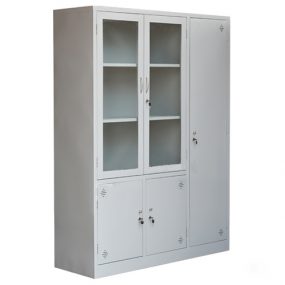 Tủ sắt văn phòng 5 cánh TU-K5QA khi đóng