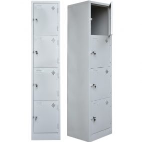 Tủ Locker 4 cánh đơn TU-K4Đ-001
