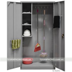 Tủ sắt văn phòng 2 cánh để dụng cụ TU-K2DC
