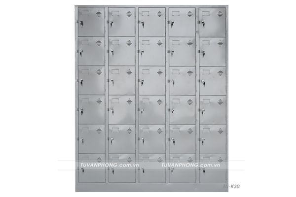 Tủ Locker 30 ngăn thiết kế dành cho văn phòng